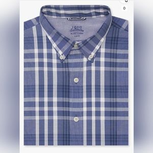 IZOD Men's Saltwater Slim Fit Long Sleeve Button Down Shirt,Size: XXL